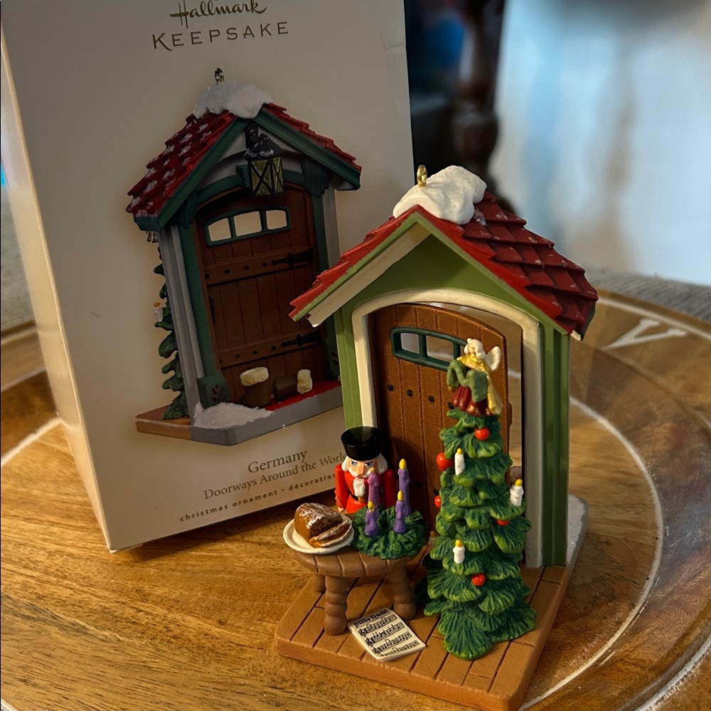 Hallmark Christmas tree ornament GERMANY doors around the world 1st in series